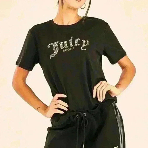 JUICY Sport Leopard print T-Shirt - Picture 1 of 5